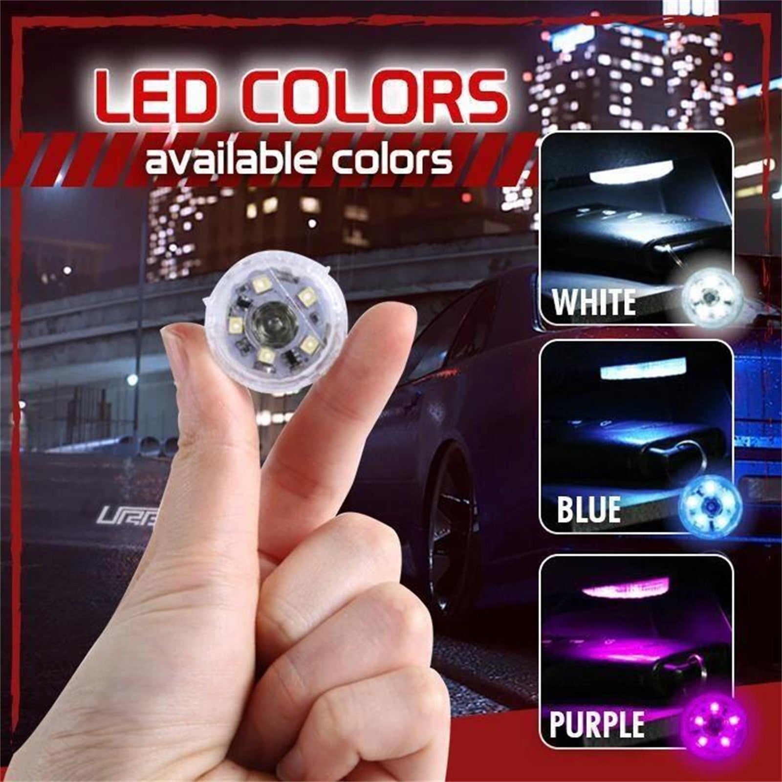 Car Interior Touch Atmosphere Light